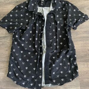 Sz M Vans Button Down